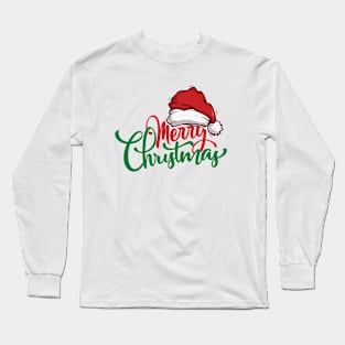 Santa Claus Merry Christmas Long Sleeve T-Shirt